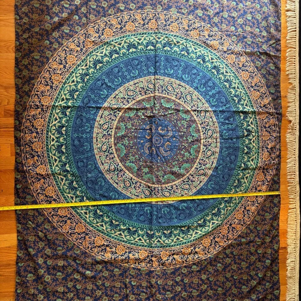 NWOT Twin Duvet and 2 Pillow shams Boho Ethinic